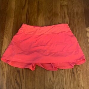 Lululemon Athletica Bright Pink Skort